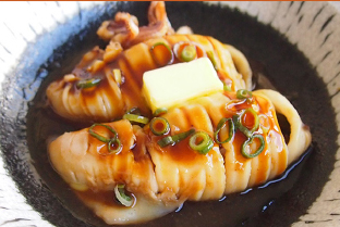 いかバター炒め